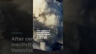 30Second History Lesson The Eruption of Mount Vesuvius  Smithsonian Channel Shorts [upl. by Eikcuhc]