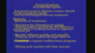 Lecture 36 Industrial Wastewater Treatment [upl. by Brandyn]