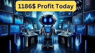 Binary Option Robot BinBotPro Made Me 1186 Profit Today [upl. by Laris]