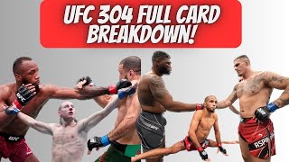 Mega UFC 304 Preview  Two Title Fights Headline in Manchester [upl. by Ahsienahs]