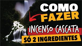 COMO FAZER INCENSO CASCATA EM CASA🟢 artesanato incenso backflow esoterismo [upl. by Ahsiyt433]