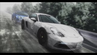 Best 2024 Anime Car Battle Porsche vs Alpine in MF Ghost [upl. by Touber]