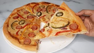 Jinsi Ya Kutengeneza Pizza Ya mayai  Pizza Ya bajeti ndogo  Pizza Bila Cheese [upl. by Redlac12]