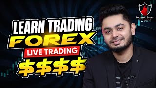 Learn Forex Trading  Live Trading  Anish Singh Thakur  Booming Bulls [upl. by Eirhtug]