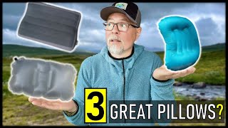 The 3 Best pillows for hiking amp outdoors backpacking [upl. by Nyladgam464]