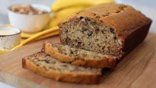 The PERFECT Banana Bread Recipe  Baking Basics [upl. by Strickler907]