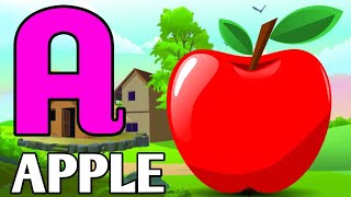 ABC SONGS LEARNING FOR KIDS A for Apple B for Ball  Phonics Song  ABC Alphabet Song [upl. by Meara23]