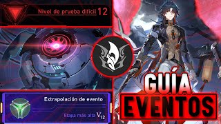 🎲Guía Extrapolación de Eventos V12🎲  Honkai Star Rail [upl. by Whall]