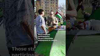 Harvard students walk out of commencement ceremony Shorts [upl. by Cathie]