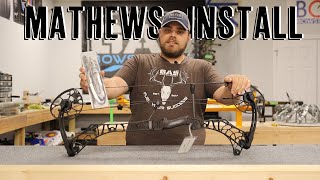 How to Change Your Bowstrings  Mathews Bows [upl. by Nwahsat]