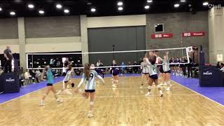 Savana Gurr Sophomore club volleyball highlights [upl. by Rankin]