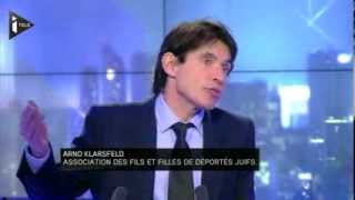 Arno Klarsfeld  chasseur de Dieudonné [upl. by Ieso363]