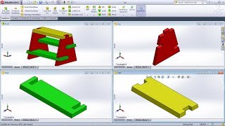 SolidWorks Assembly Exercises for Beginners  1  Solidworks Assembly Examples [upl. by Islaen]