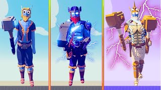 EVOLUTION OF THOR  TABS  Totally Accurate Battle Simulator [upl. by Lesnah240]