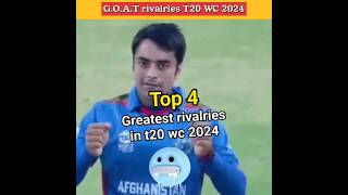 T20 world cup 2024 greatest rivalries 🏏cricket [upl. by Irat]