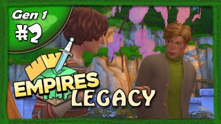 Must Marry for Money  Sims 4 Empires Legacy 2 Gen 1  Cod Empire [upl. by Airdnassac656]