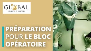 Préparation à lentrée du bloc opératoire avant une intervention  Clinique Global Surgery Lausanne [upl. by Scornik378]