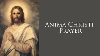 Anima Christi Prayer [upl. by Aihtenak]