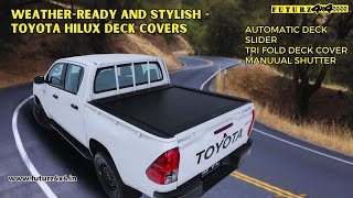 WeatherReady and Stylish Toyota Hilux Deck Covers [upl. by Aiet]