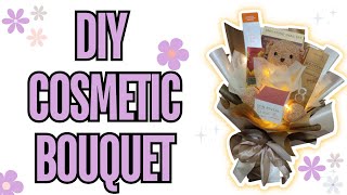 DIY Cosmetic bouquet  Easy DIY Makeup Bouquet Tutorial surpriseideas deoproce [upl. by Ardnekat]