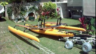 The Ultimate Hobie Kayak Cart 1 [upl. by Petunia684]