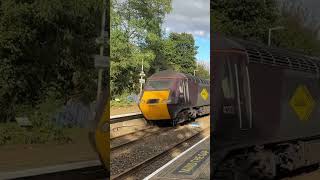 At Hinckley Station HST test train with tones 1Q23 [upl. by Mellen]