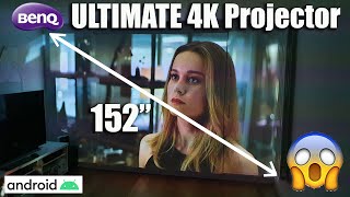 BEST Affordable 4K Projector BenQ W2700i Android TV Builtin Setup and Review [upl. by Yebba743]