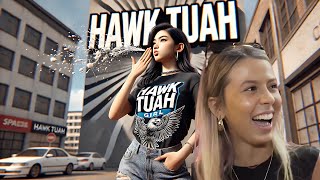 The quotHawk Tuahquot Girls Viral Fame  Fan Made Ai Song [upl. by Leandre274]