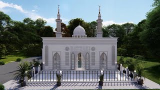 Beautiful small masjid design  Masjid Elevation  masjid front design [upl. by Windham587]