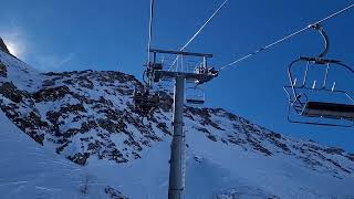 TSF3 Télésiège de lYret  Le MonêtierlesBains Serre Chevalier [upl. by Altman]