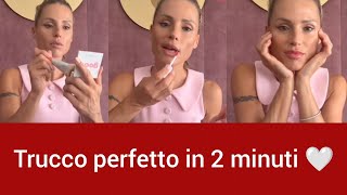 MICHELLE HUNZIKER E PRONTA IN DUE MINUTI CON I PRODOTTI GOOVI 😊 vlog makeup [upl. by Lesoj]