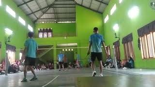 Badminton Dalam Acara PGRI  Katelan Vs Denanyar [upl. by Ivie]