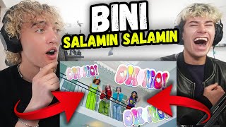 South Africans React To BINI Salamin Salamin Official Music Video [upl. by Valeria759]