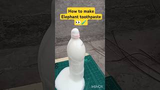 How to make elephant toothpaste 🧪 watch full video 📸sciencefacts scinceexperiment sciencedaily [upl. by Lenoil]