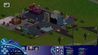 Sims 1 The Very Best of Some Sneaky Sim Burglar [upl. by Leirud]