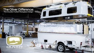 DoubleHulled Fiberglass Camper  The Oliver Difference  Oliver Travel Trailers [upl. by Marinelli]