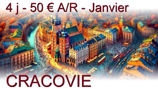 Direction Cracovie en Janvier pour 50€ au départ de Marseille [upl. by Odirfliw932]