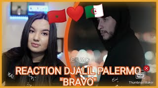 Djalil Palermo  Bravo Official Video Music مسلسل7 حجرات Reaction [upl. by Shear]