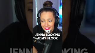 Jenna Marbles reacted to my tik tok jennamarbles podcast funny shorts new [upl. by Nottarts]