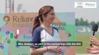 Mrs Nita M Ambani on the Importance of Education and Play for Children [upl. by Ripley]