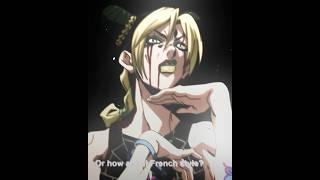 Jolyne edit jolyne jojo jjba jotaro jojopart6 anime shorts [upl. by Marilou673]