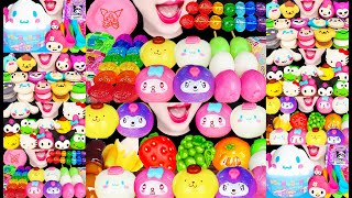 ASMR RELAY RACE SANRIO COMPILATION MUKBANG 산리오 먹방 [upl. by Otiv]