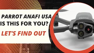 Parrot Anafi USA Drone  Features Specs amp a Quick Unboxing [upl. by Paule]