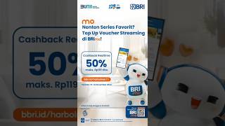 Promo spesial dari BRImo khusus kamu yang beli tiket pesawat dan voucher streaming di BRImo [upl. by Dodie861]