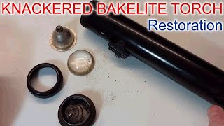 Vintage Bakelite Torch Restoration [upl. by Eirrak]