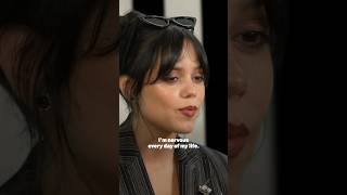 Jenna Ortega says quotIm nervous everyday of my lifequot [upl. by Arraeit]