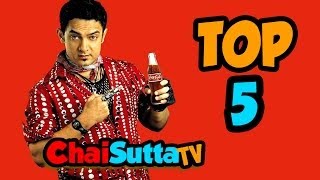 Top 5 coca cola commercials featuring Aamir khan [upl. by Louise311]