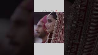 Deepika x Ranveer Singh😍❤️Deepveer wedding edit💞deepveer wedding trending ytshorts 2024 [upl. by Asyen]