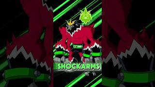 WHAT IF SHOCKSQUATCH AND FOURARMS FUSED TOGETHER userkk5hk4zl6c cartoon ben10 shorts fusion [upl. by Perloff]