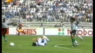 01J  Porto  2 x Sporting  1 de 19951996 [upl. by Hawthorn334]